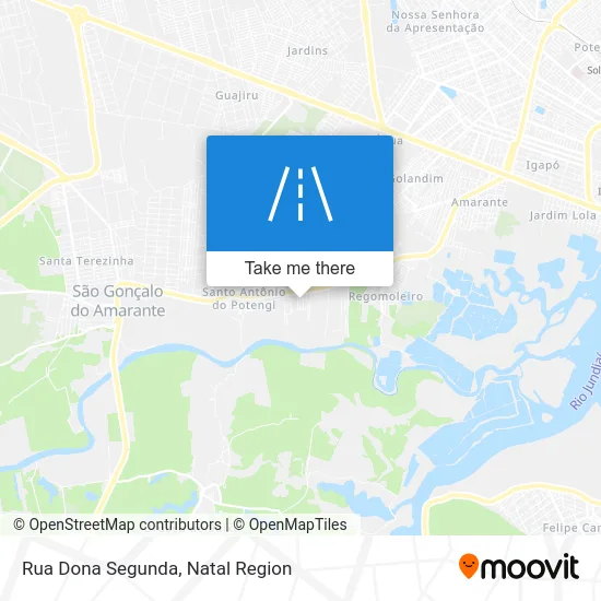 Rua Dona Segunda map