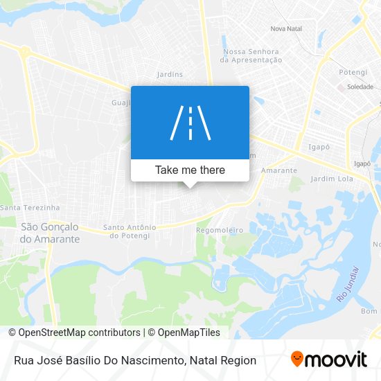 Rua José Basílio Do Nascimento map