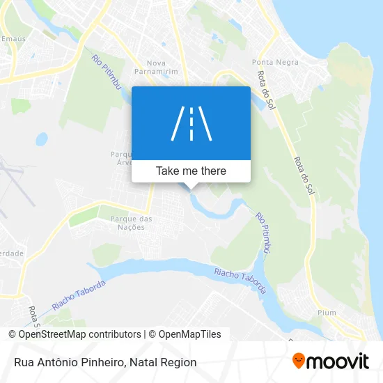 Rua Antônio Pinheiro map