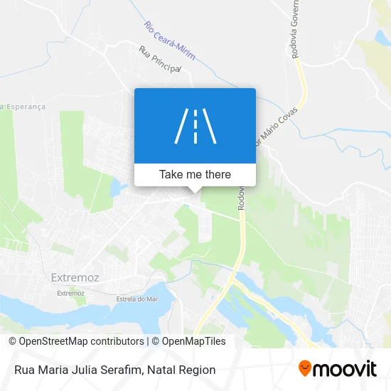 Rua Maria Julia Serafim map