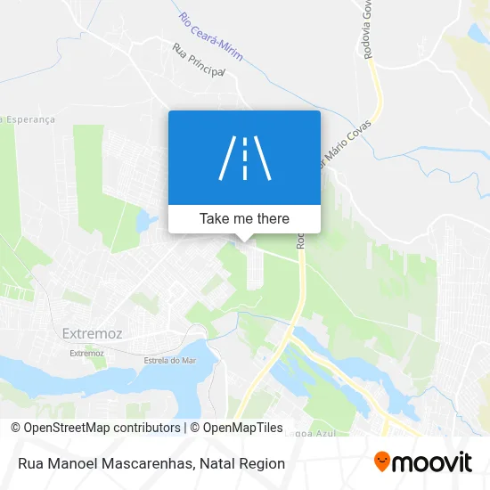 Rua Manoel Mascarenhas map