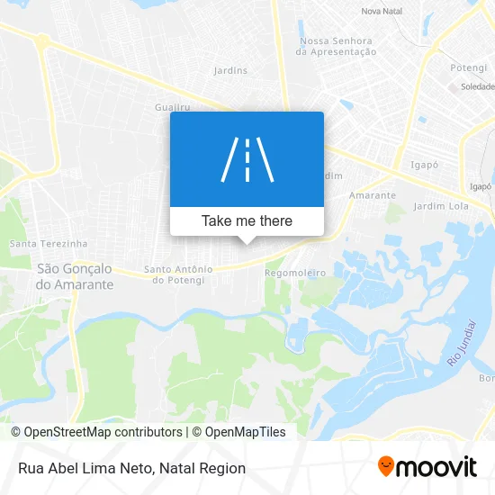 Rua Abel Lima Neto map
