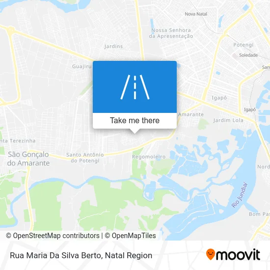 Rua Maria Da Silva Berto map