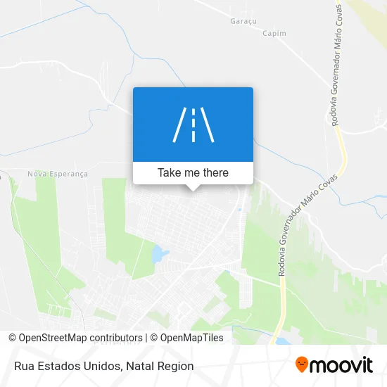 Rua Estados Unidos map