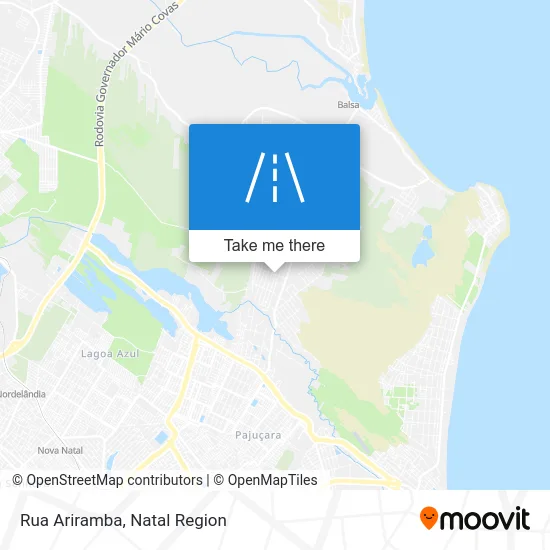 Rua Ariramba map