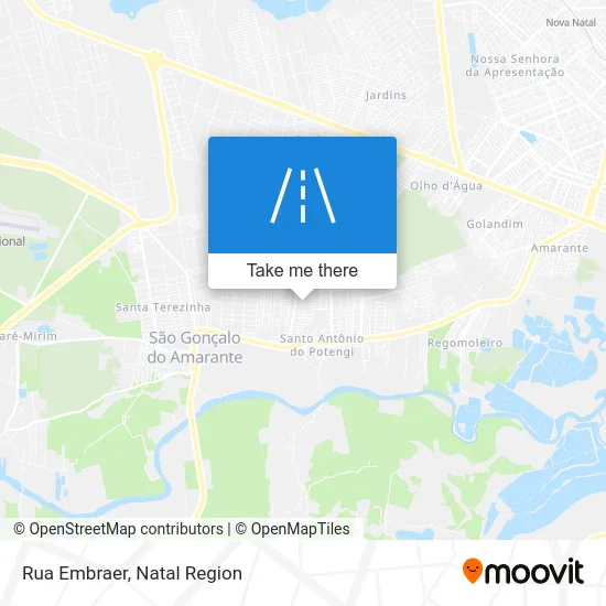 Rua Embraer map