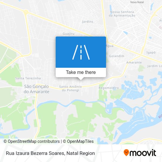 Rua Izaura Bezerra Soares map