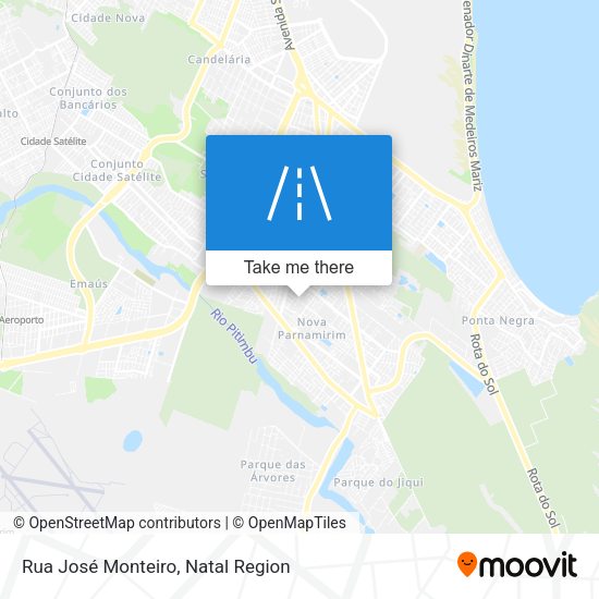 Rua José Monteiro map