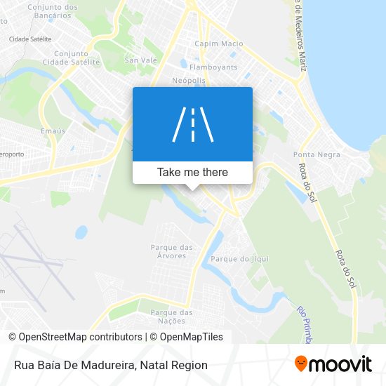Rua Baía De Madureira map