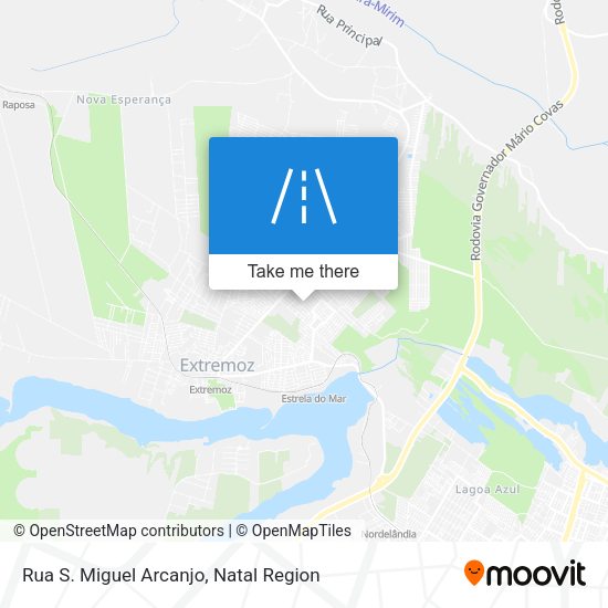 Rua S. Miguel Arcanjo map