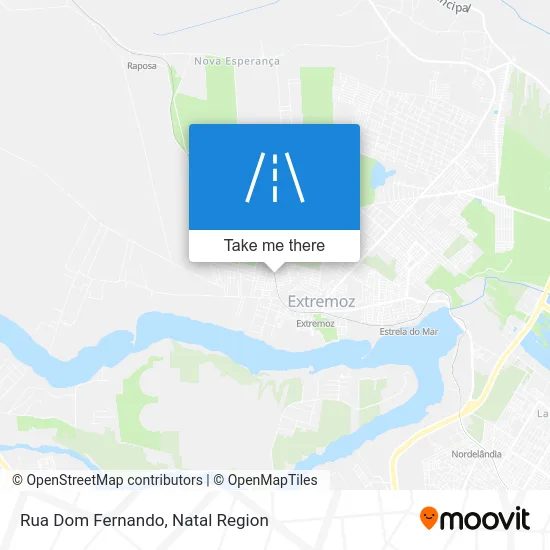 Rua Dom Fernando map