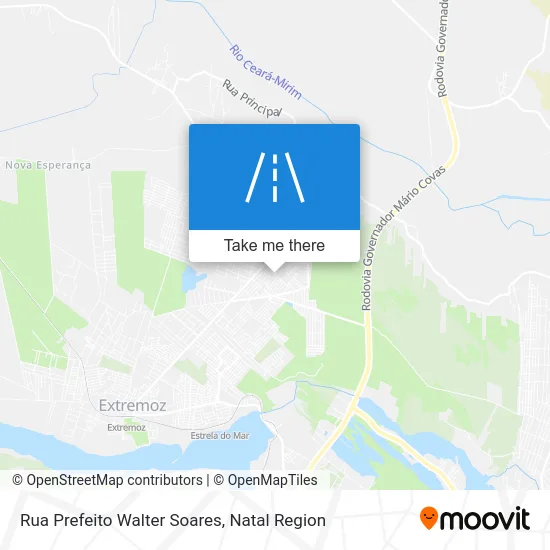 Rua Prefeito Walter Soares map