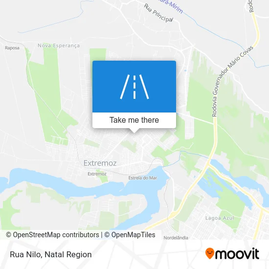 Rua Nilo map