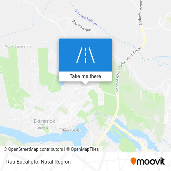 Rua Eucalipto map