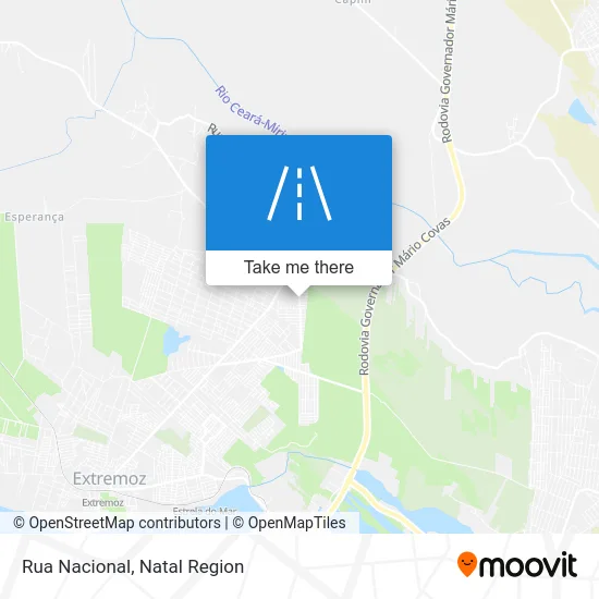 Rua Nacional map