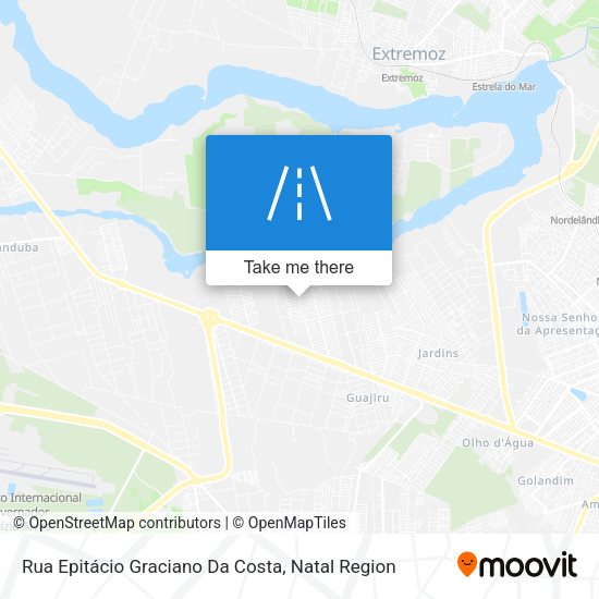 Rua Epitácio Graciano Da Costa map