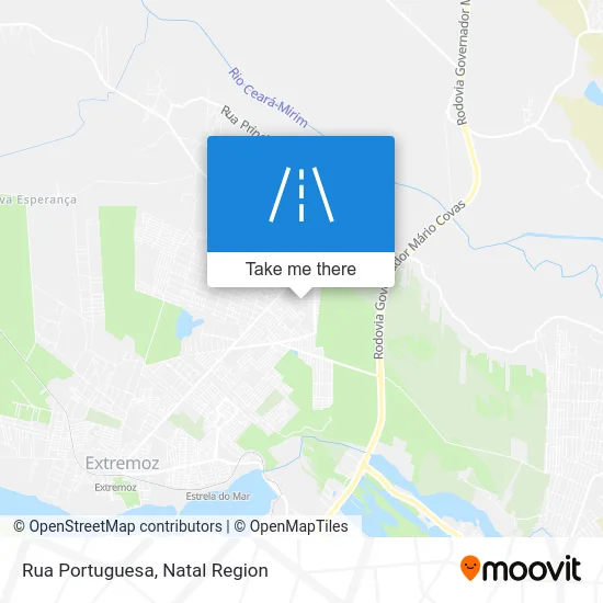 Rua Portuguesa map