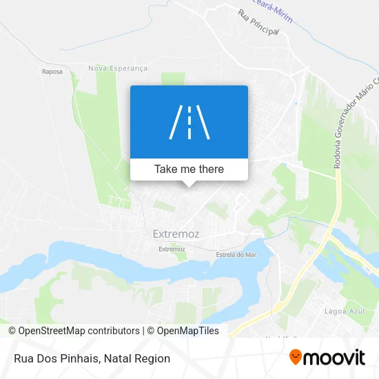 Rua Dos Pinhais map