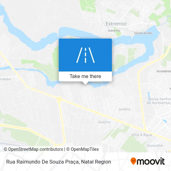 Rua Raimundo De Souza Praça map