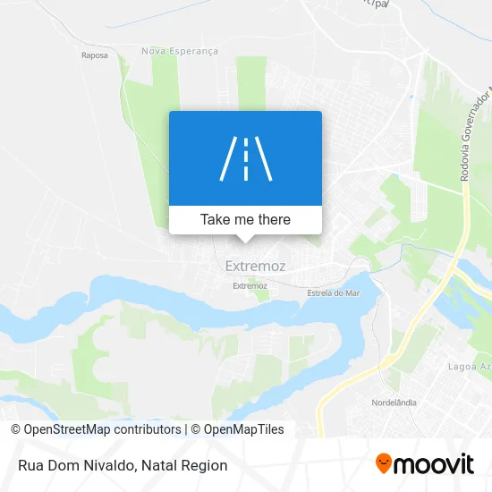 Rua Dom Nivaldo map