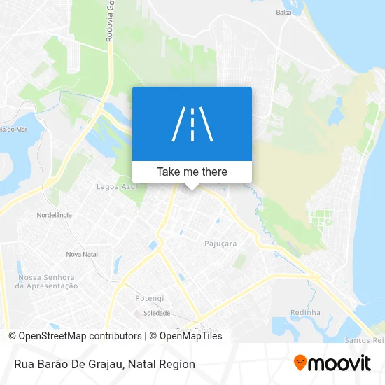Rua Barão De Grajau map