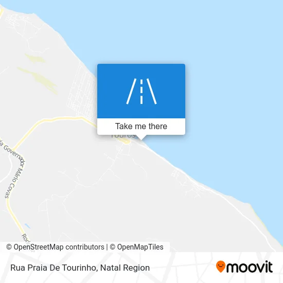Rua Praia De Tourinho map
