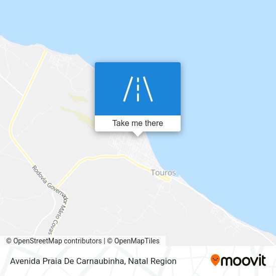 Avenida Praia De Carnaubinha map