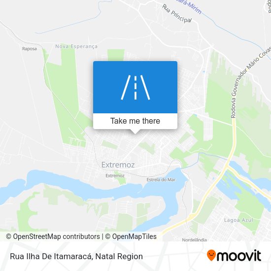 Rua Ilha De Itamaracá map