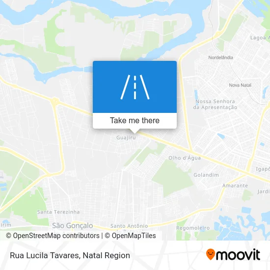 Rua Lucila Tavares map