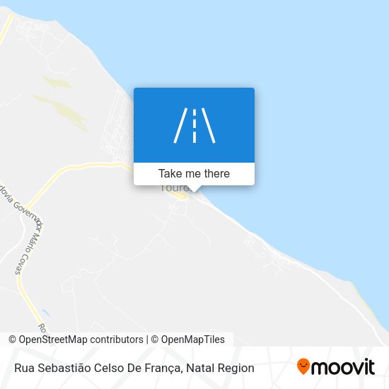 Rua Sebastião Celso De França map