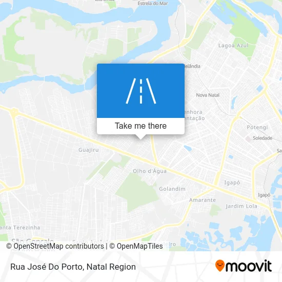 Rua José Do Porto map