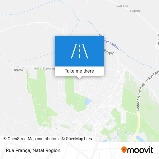 Rua França map