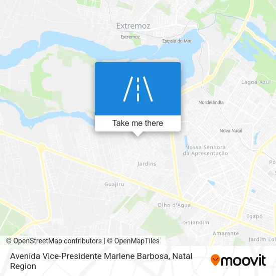 Avenida Vice-Presidente Marlene Barbosa map