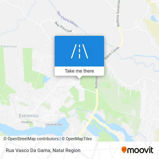 Rua Vasco Da Gama map