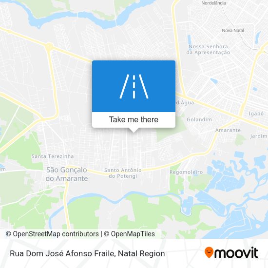 Rua Dom José Afonso Fraile map