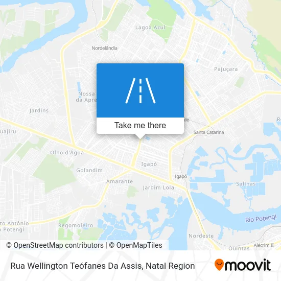 Rua Wellington Teófanes Da Assis map