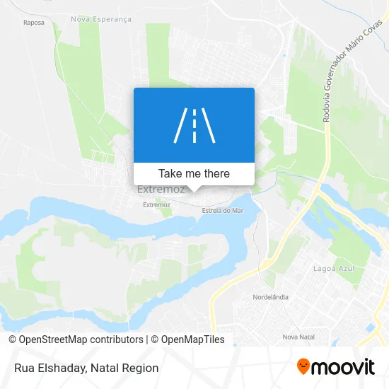 Rua Elshaday map