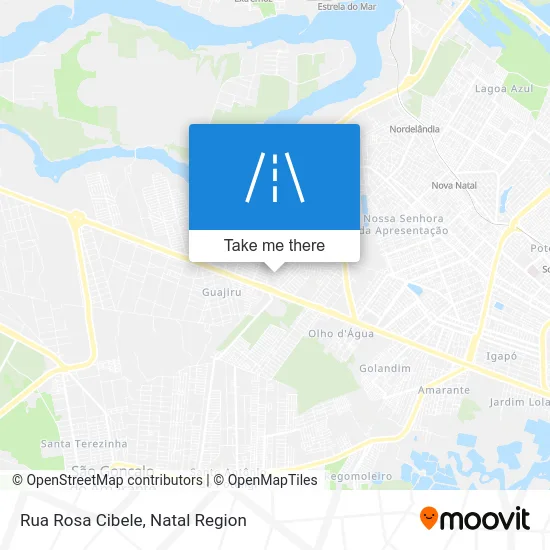 Rua Rosa Cibele map