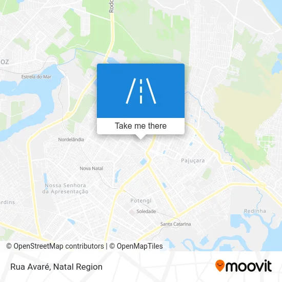Rua Avaré map