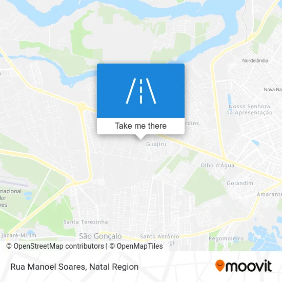 Rua Manoel Soares map
