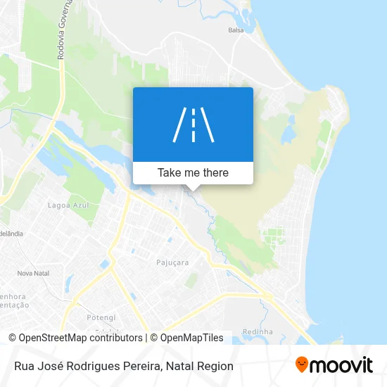 Rua José Rodrigues Pereira map