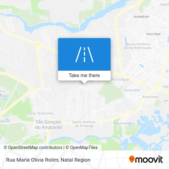 Rua Maria Olívia Rolim map