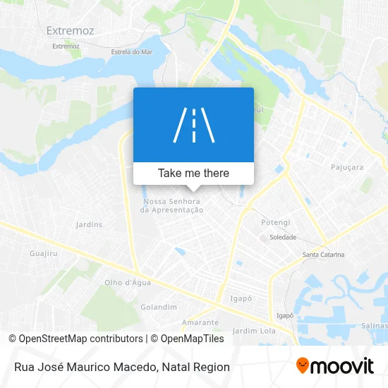 Rua José Maurico Macedo map