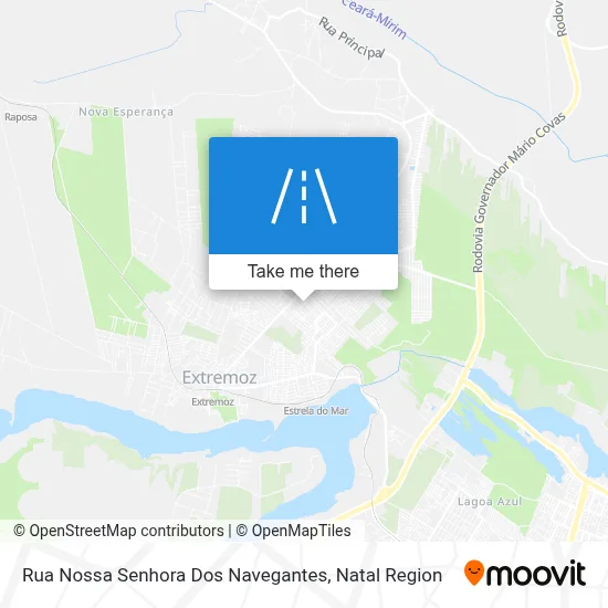 Rua Nossa Senhora Dos Navegantes map