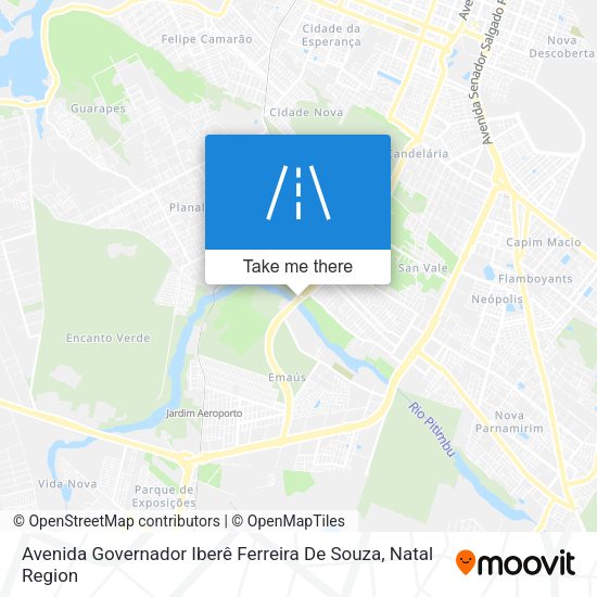 Avenida Governador Iberê Ferreira De Souza map