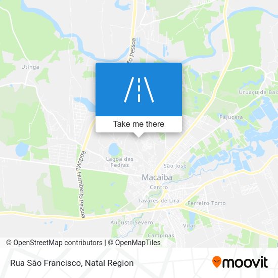 Rua São Francisco map