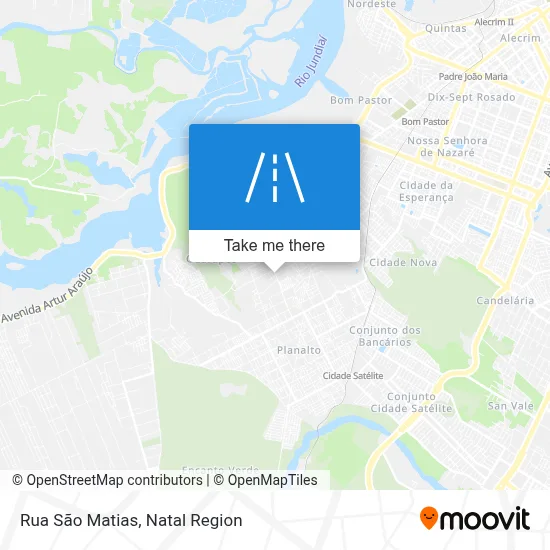Rua São Matias map