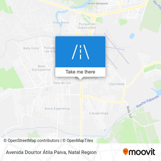 Avenida Dourtor Átila Paiva map