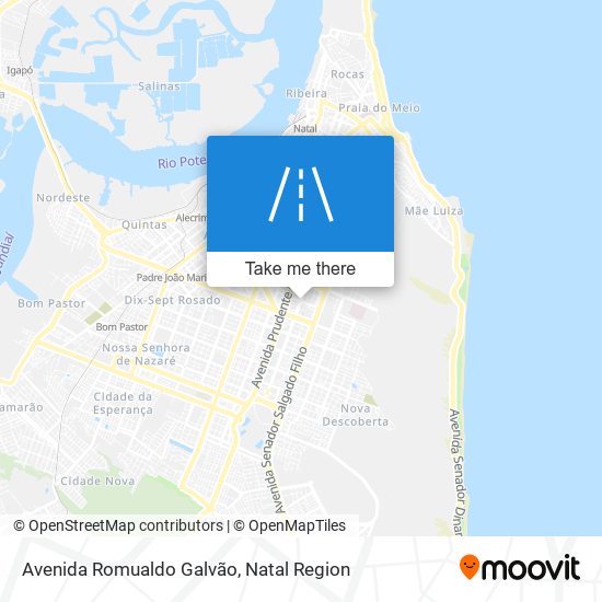 Avenida Romualdo Galvão map