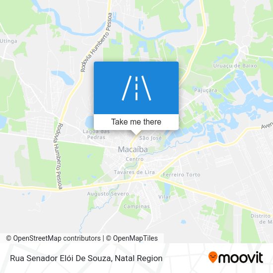 Rua Senador Elói De Souza map